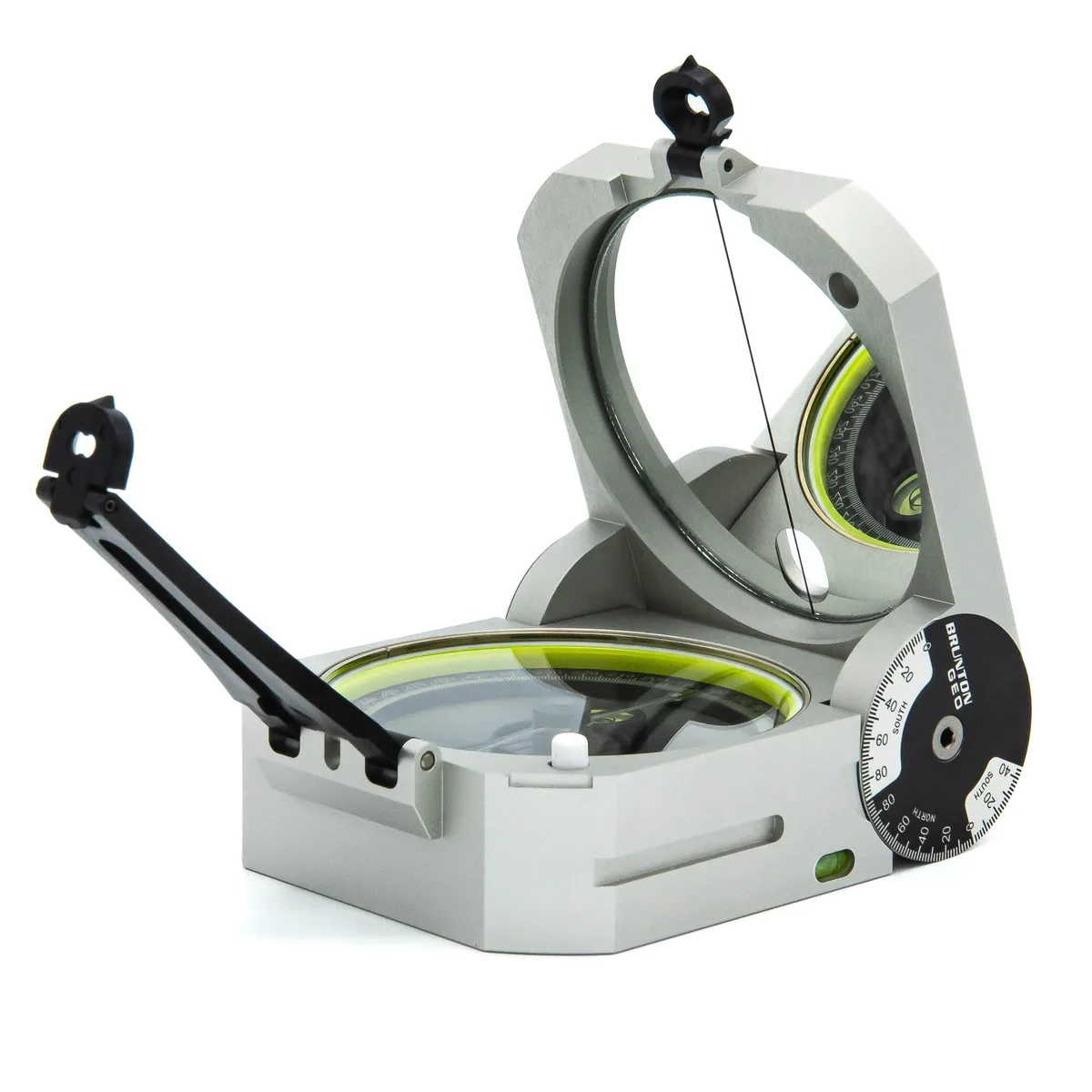 Brunton Geo Pocket Transit — Quadrant, Silver