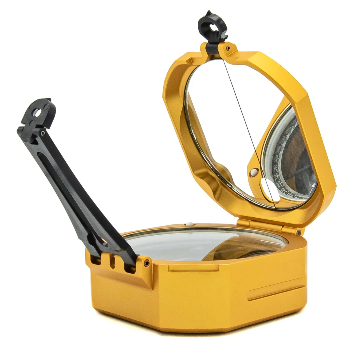 Brunton Standard Pocket Transit — 0–360°, Silver