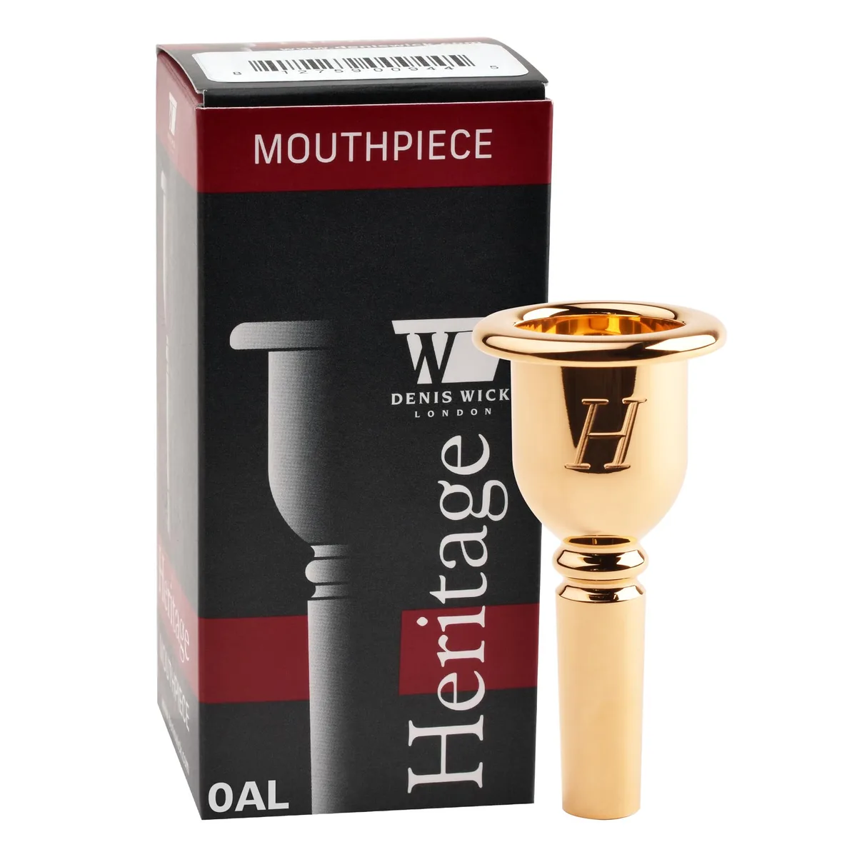 Denis Wick Heritage Bass Trombone Mouthpiece 0AL — Gold