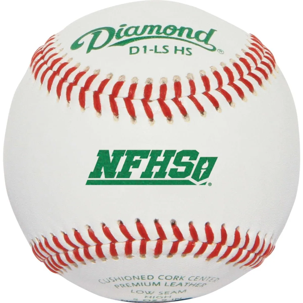 Diamond D1 Low Seam High School Baseballs — Dozen