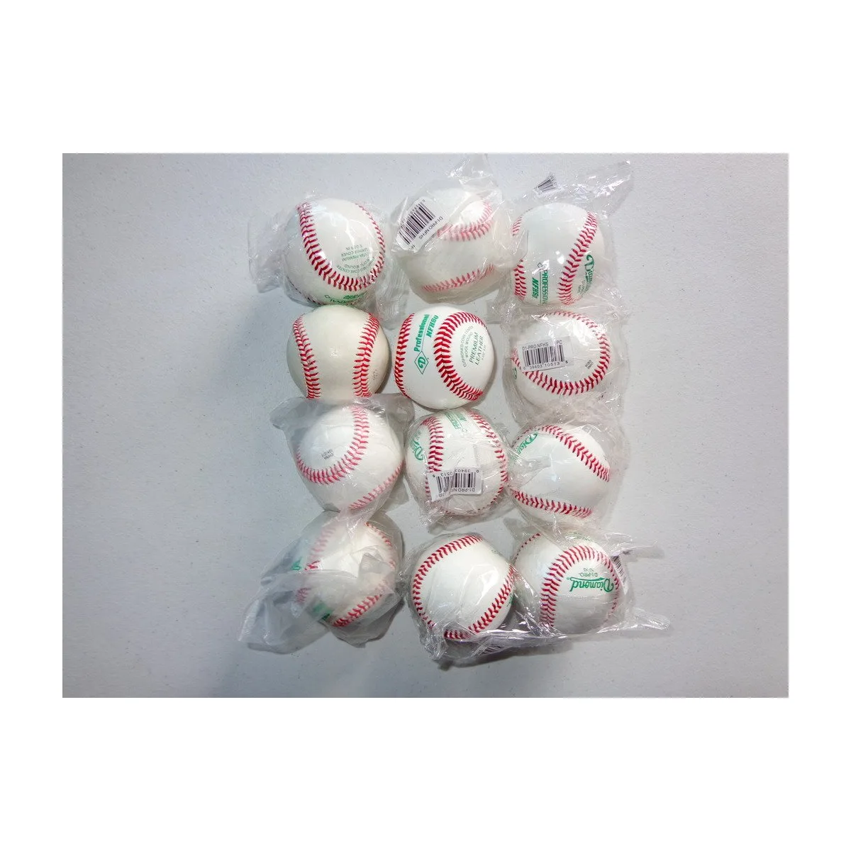 Diamond D1-PRO Professional League Baseballs — Dozen