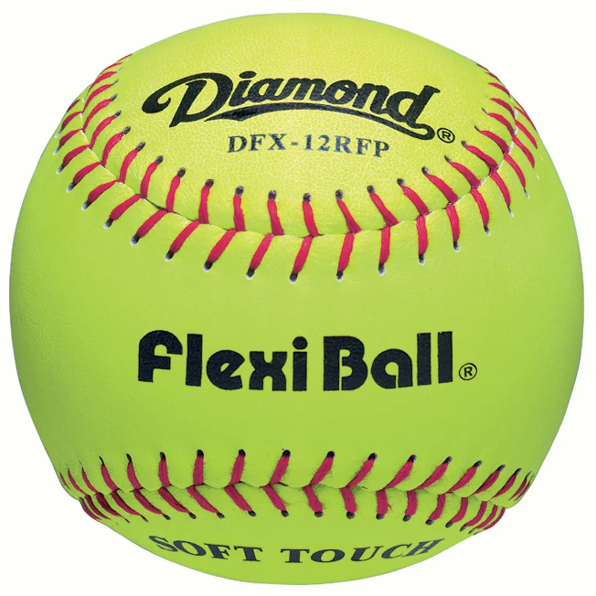 Diamond DFX Flexiball 12" Practice Softballs — Dozen