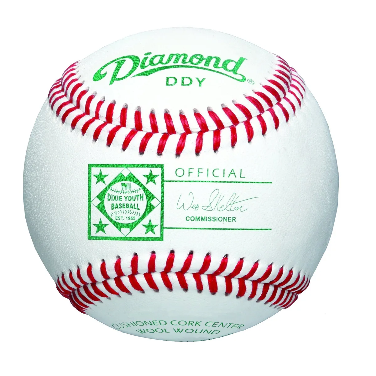 Diamond Dixie Youth Tournament Baseballs — Dozen