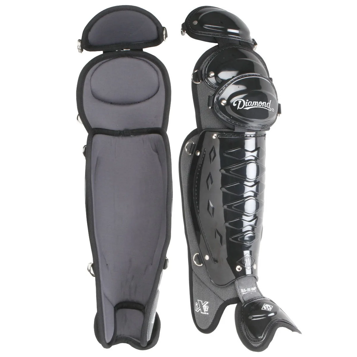 Diamond iX3 Umpire Leg Guards — 17"