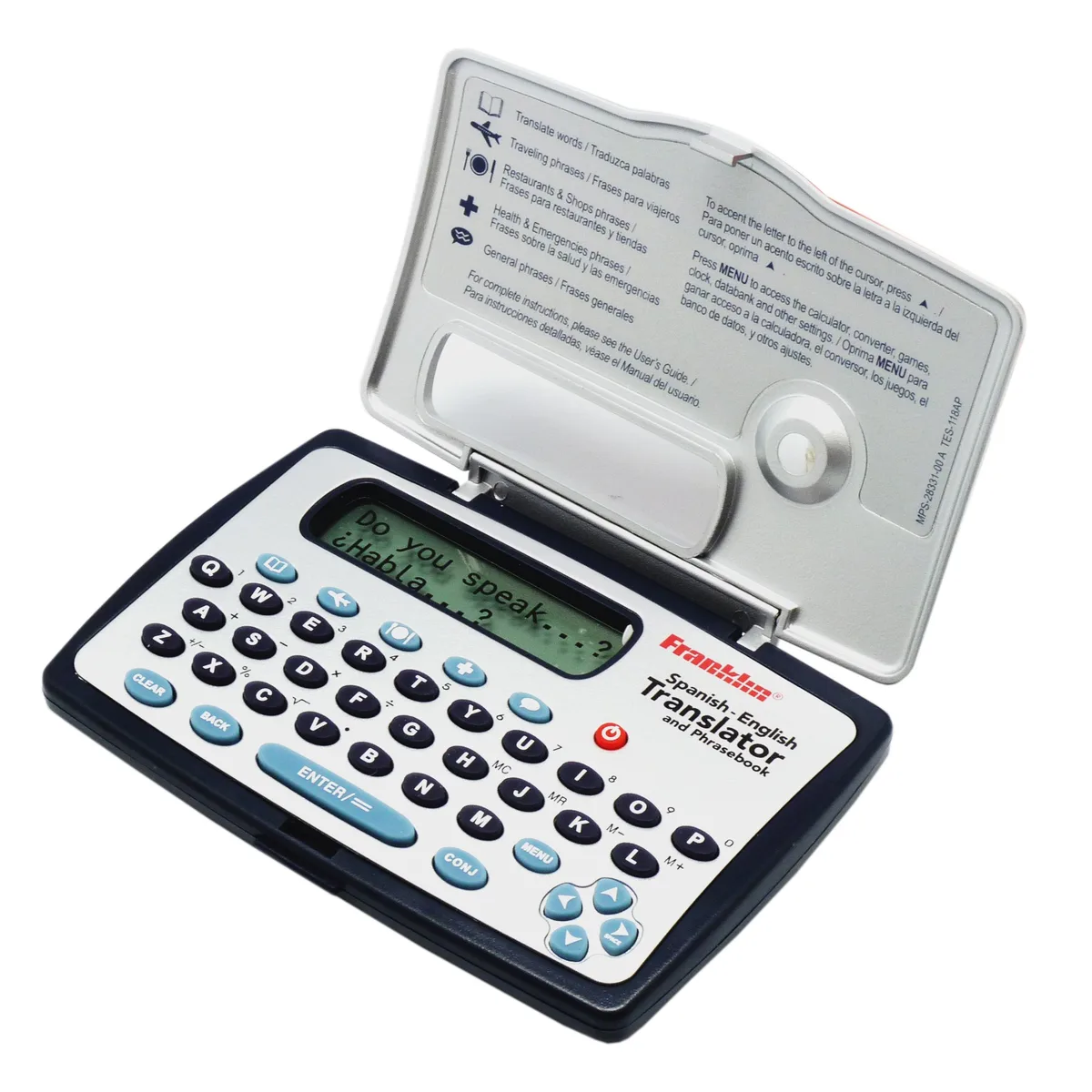 Franklin TES-118 English–Spanish Translator