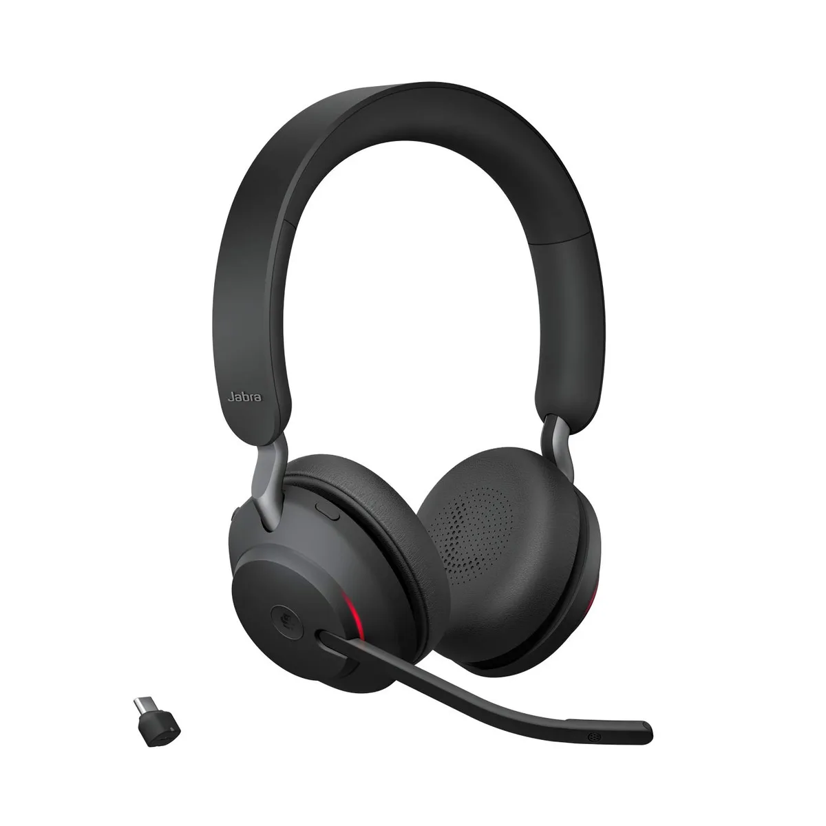 Jabra Evolve2 65 Wireless Stereo Headset — Black