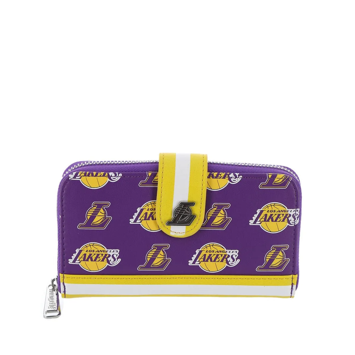 Loungefly NBA LA Lakers Logo Snap Wallet