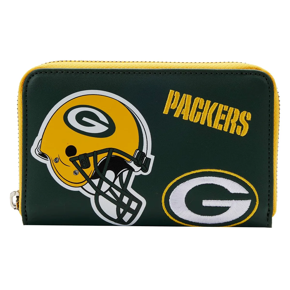 Loungefly NFL Green Bay Packers Patches Wallet