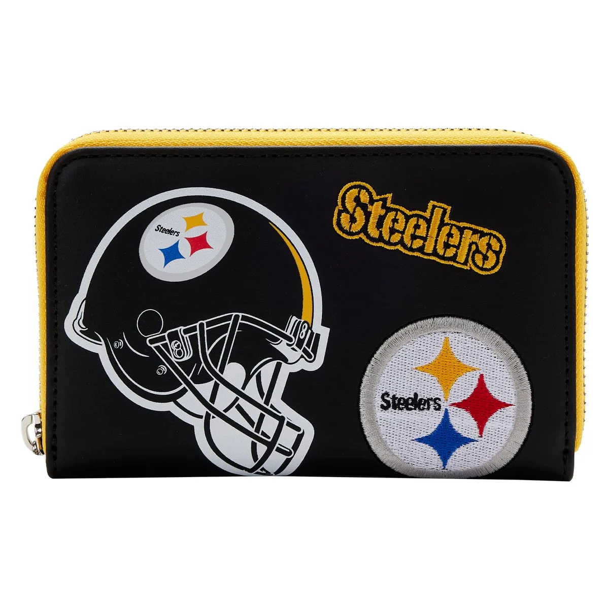 Loungefly NFL Pittsburgh Steelers Patches Wallet