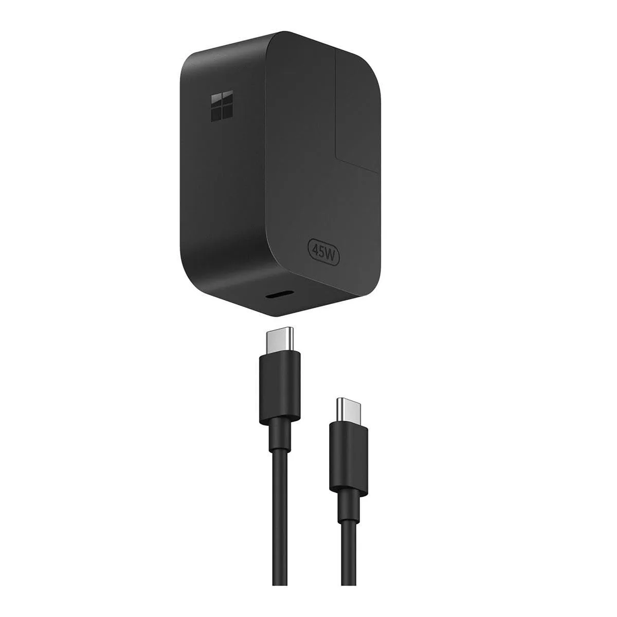 Microsoft Surface 45W USB-C Wall Charger — Black