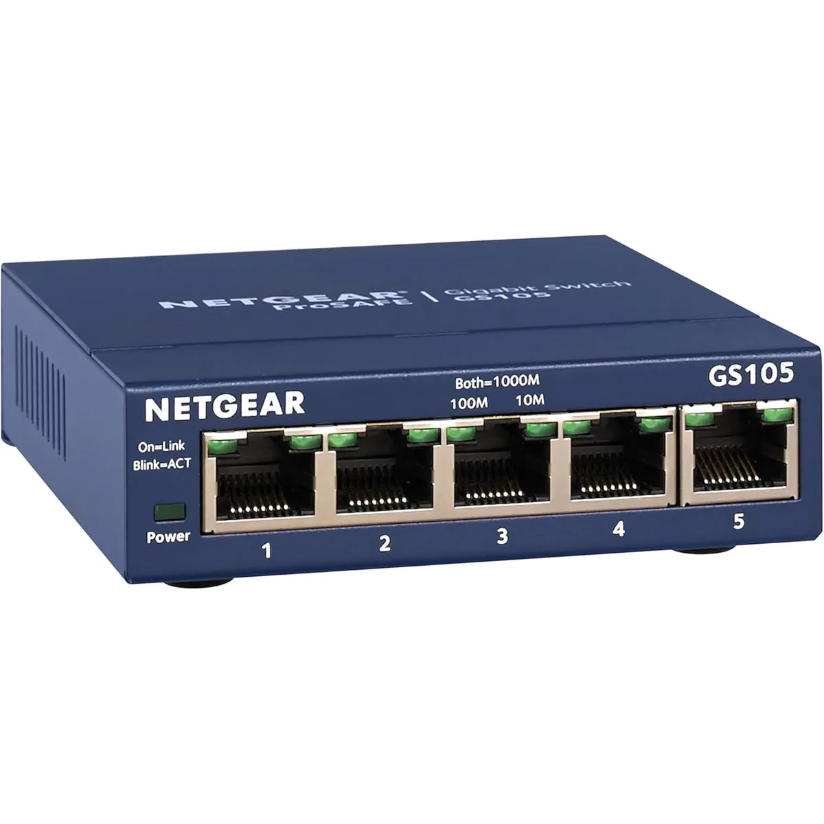 Netgear GS105 5-Port Gigabit Ethernet Switch