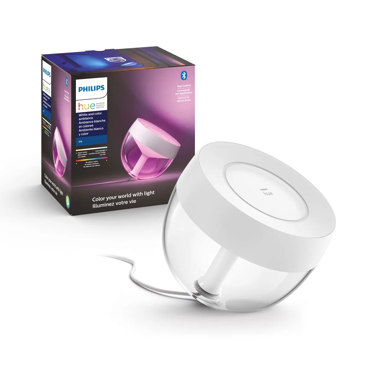 Philips Hue Iris Smart Table Lamp — White