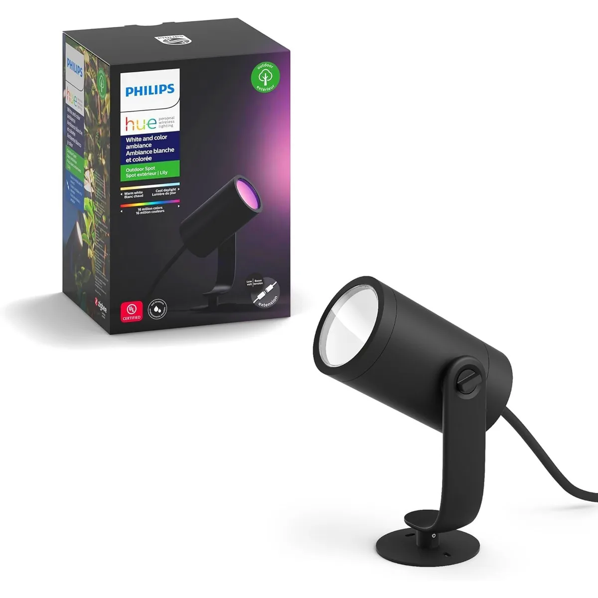 Philips Hue Lily White & Color Outdoor Spot Light