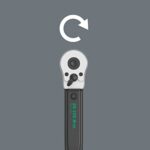 Wera - 5075611001 "Click-Torque B 2 torque wrench with reversible ratchet, 3/8"" x 20-100 Nm", black/green - Image 3