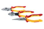 Wiha 32968 3 Piece Insulated Industrial Grip Pliers and Cutters Set, Red - Image 2