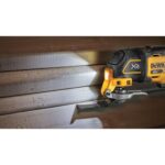 DEWALT 20V MAX XR Oscillating Tool Kit with Blades, 3 Speed Cordless Brushless Multitool, Up to 20,000 OPM, LED Light, Battery and Charger Included (DCS356C1) - Image 3
