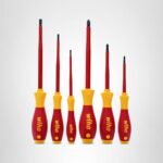 Wiha 32092 Slotted and Phillips Insulated Screwdriver Set, 1000 Volt, 5-Piece - Image 2