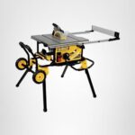 DEWALT Table Saw 10 Inch with Foldable Rolling Table Saw Stand, 15 Amp, 4800 RPM, 32-1/2-Inch Rip Capacity (DWE7491RS) - Image 2