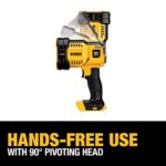 DEWALT 20V MAX LED Work Light, Handheld Spotlight with 508 Yard Distance, Pivoting Head, 1500 Lumens, Cordless, Battery Not Included (DCL043) - Image 7
