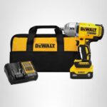 DEWALT 20V MAX Cordless Impact Wrench with Hog Ring Anvil, Brushless High Torque 1/2 Impact Gun, 4-Mode Speed, Includes Battery, Charger and Kit Bag (DCF900P1) - Image 2