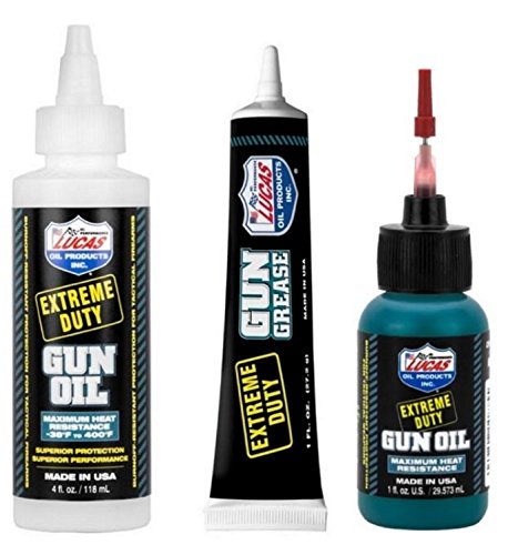 51Ljj55H-ZL Prompt Lucas Extreme Duty 4oz Gun Oil 10877 - Grease Tube 10889 - Needle Oiler 10875 - Image 1