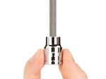 TEKTON 3/8 Inch Drive Long Torx Bit Socket Set, 12-Piece (T10-T60) | SHB91305 - Image 4