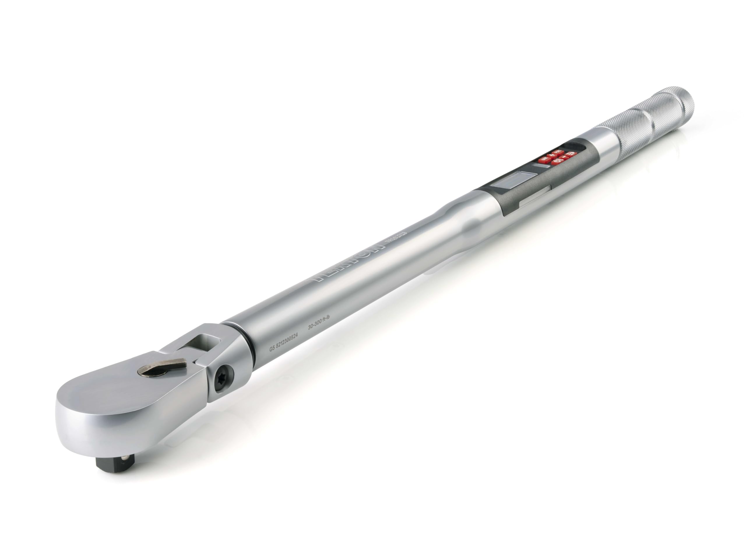 51o2SyYfQ7L TEKTON 1/2 Inch Drive 90-Tooth Flex Head Dual-Direction Electronic Torque Wrench (30-300 ft-lb) | TRQ82123 - Image 1