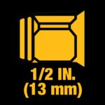 DEWALT 20V MAX Cordless Impact Wrench, 1/2 Impact Gun, 4-Speed High Torque with Hog Ring Anvil and LED Light, Brushless Motor, Precision Wrench, Tool Only (DCF900B) - Image 3