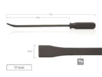 TEKTON Angled End Handled Pry Bar Set, 3-Piece (12, 17, 25 in.) | LSQ42103 - Image 3
