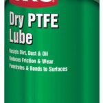 CRC Dry PTFE Lube, 10 Wt Oz, NSF H2 Registered Lubricant with Advanced Dry Film Technology, Plastic-Safe, Aerosol Spray (Pack of 1)