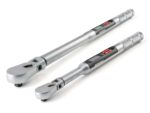 TEKTON 3/8, 1/2 Inch Drive 90-Tooth Flex Head Dual-Direction Electronic Torque Wrench Set, 2-Piece (10-100 ft-lb, 30-300 ft-lb) | TRQ98901