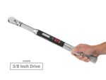 TEKTON 3/8, 1/2 Inch Drive 90-Tooth Flex Head Dual-Direction Electronic Torque Wrench Set, 2-Piece (10-100 ft-lb, 30-300 ft-lb) | TRQ98901 - Image 4