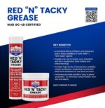 Lucas Oil 10318 Red N Tacky Grease 3 Ounce Combo Pack - Image 3