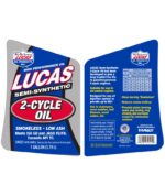 Lucas Oil 10115 Semi-Synthetic 2-Cycle Motor Oil - 1 Gallon (Pack of 4) - Image 3