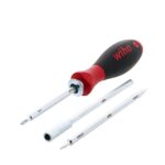 Wiha 28188 Drive-Loc VI Wallet Set, 32 Piece, Phillips, Slotted, Square, Torx, Hex & Nut Drivers, SoftFinish Handle - Image 2