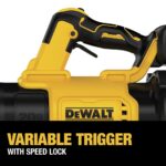 DEWALT 20V MAX* XR Leaf Blower, Cordless, Handheld, 125-MPH, 450-CFM (Tool Only-Battery & Charger not Included) (DCBL722B) - Image 5