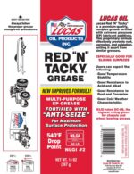 Lucas Oil 10005 Red N Tacky Grease - 14 Ounce Cartridge (Pack of 10) - Image 5