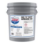 Lucas Oil 10027 Red N Tacky Grease NLGI#2-35 lb. Pail