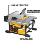 DEWALT Portable Table Saw with Stand, 8-1/4 inch, up to 48-Degree Angle Cuts (DWE7485WS) - Image 4