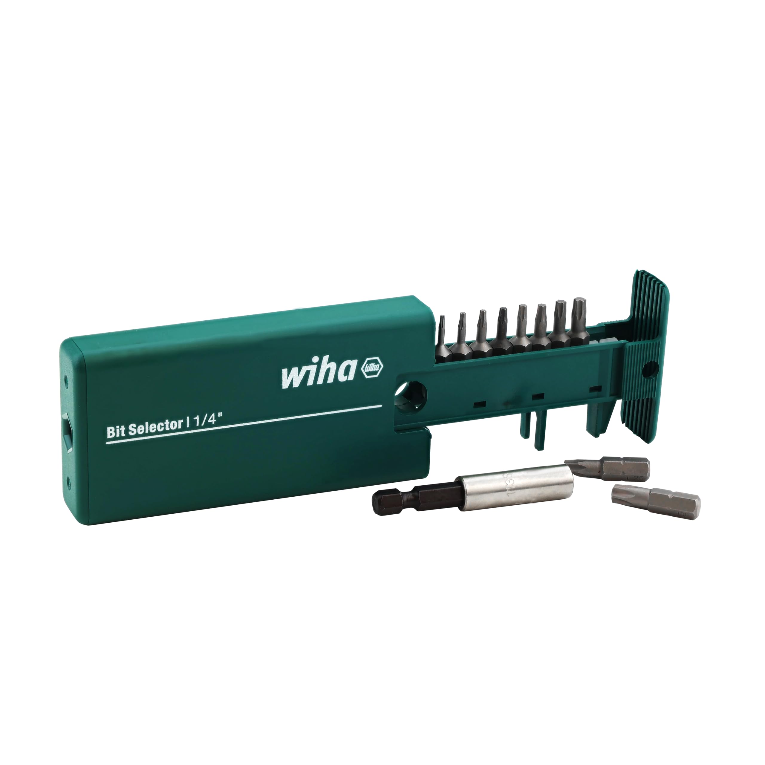 61SiS83a00L Wiha 79242 11 Piece Torx Bit Selector (T5-T30) - Image 1