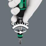 Wera 05074701001 Kraftform 7441 Hexagon Torque Screwdriver, 1/4" Head, 1.2-3.0 Nm Variable Torque Adjustment Range - Image 5