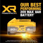DEWALT 20V MAX XR 8Ah POWERPACK Lithium Ion Battery, 2-Pack (DCB2108-2) - Image 4