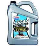 Lucas Oil 10847 Synthetic 2-Cycle Snowmobile Oil - 1 Gallon (Pack of 4)
