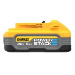 DEWALT 20V MAX Battery, POWERSTACK, More Power More Compact, Rechargeable 5Ah Lithium Ion Battery (DCBP520) - Image 5