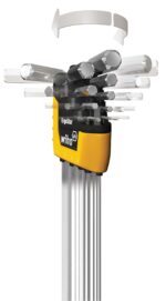 Wiha 66982 ErgoStar Ball End Hex L-Key Set, 22 Piece, Inch & Metric, Chrome Finish, Durable Holder - Image 7