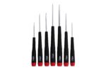 Wiha 26197 Precision Screwdriver Set, 7-Piece Mini Slotted & Phillips, PicoFinish Handles with Rotating Caps, Small Screwdrivers for Electronics & Fine Work - Image 6