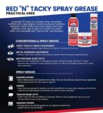 Lucas Oil 10318 Red N Tacky Grease 3 Ounce Combo Pack - Image 2