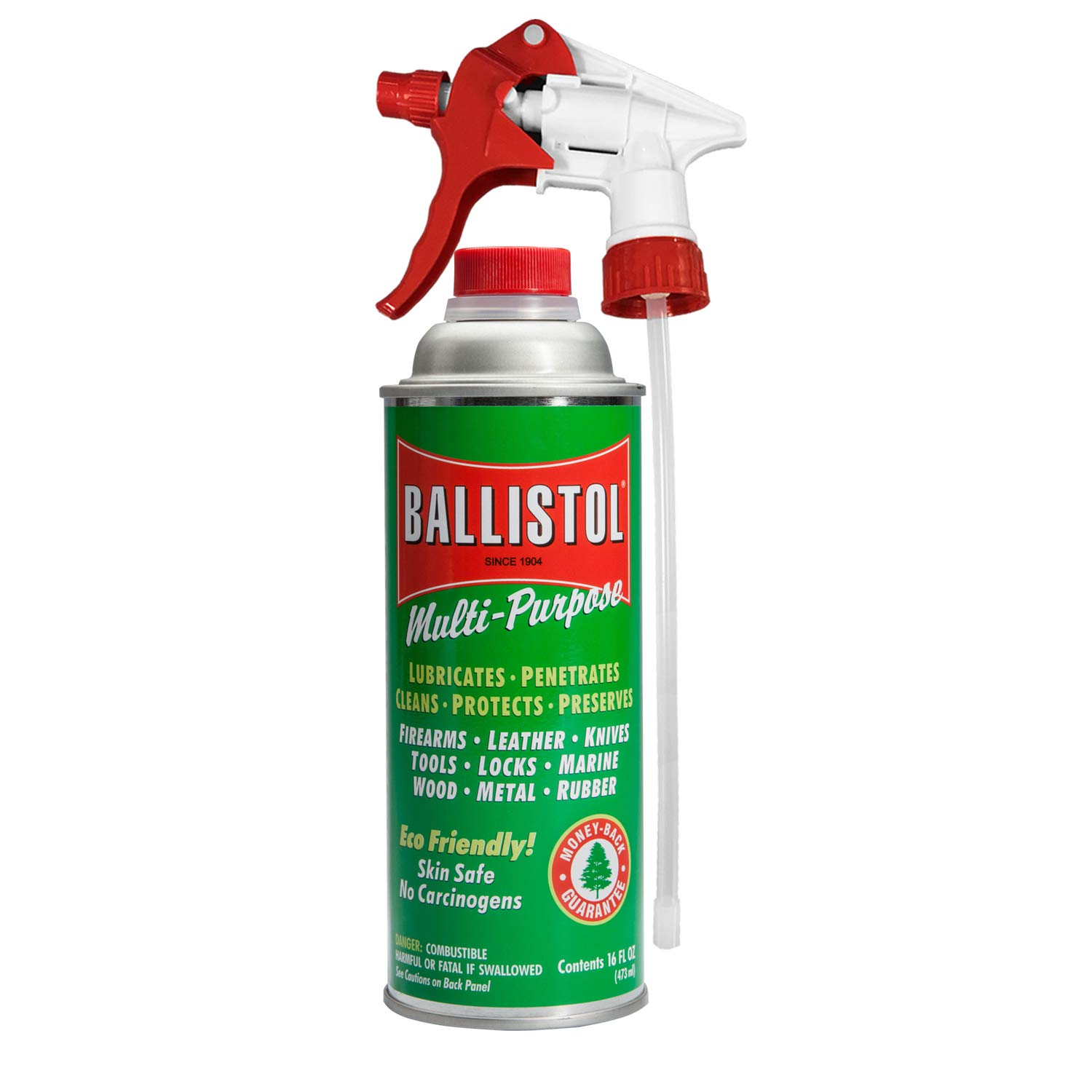 61shLipzIEL Ballistol Multi-Purpose Can Lubricant Cleaner Protectant 16 oz, Single with 1 Sprayer - Image 1