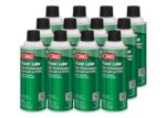 CRC Power Lube Industrial High Performance Lubricant w/PTFE 03045 – [Pack of 12] 11 Wt Oz., High Performance Aerosol Lubricant