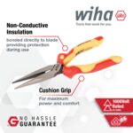 Wiha 32968 3 Piece Insulated Industrial Grip Pliers and Cutters Set, Red - Image 10